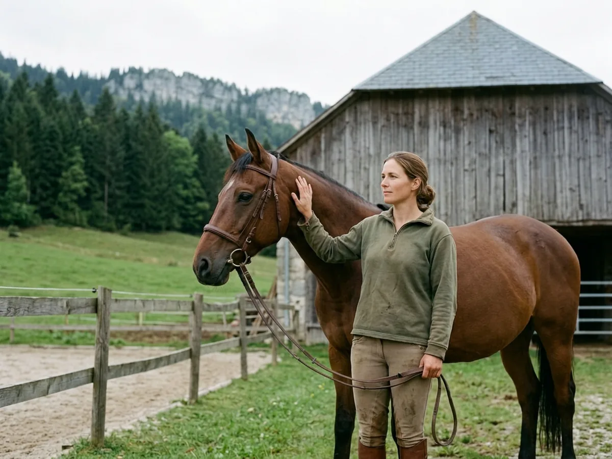 Cours d'équitation à Le Touvet, Isère
